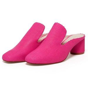 Pink Gate Mules by Intentionally Blank